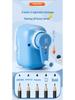 True Color Hand-Crank Pencil Sharpener with Automatic Lead Advance for Students and Kids