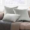 Einfarbige Samt-Kissenhülle - Einfache Stoff-Sofa-Rückenlehnenbezug (Kissenfüllung nicht im Lieferumfang enthalten)