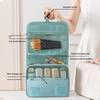 1Pcs Waterproof Women Cosmetic Storage Bag Portable Toiletry Washbag With Hanging Hook Large Capacity Travel Makeup Case