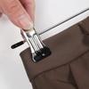 5-30PCS Metal Pant Hangers Multi-purpose Adjustable Non-Slip Trousers Clip Clothes Organizer Household Closets Storage Props ZYF