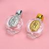1Pc Holy Water Our Lady of Guadalupe Bottle Religious Cross Bottle Christian Virgin Sculpture Bottle Holy Water Bottle