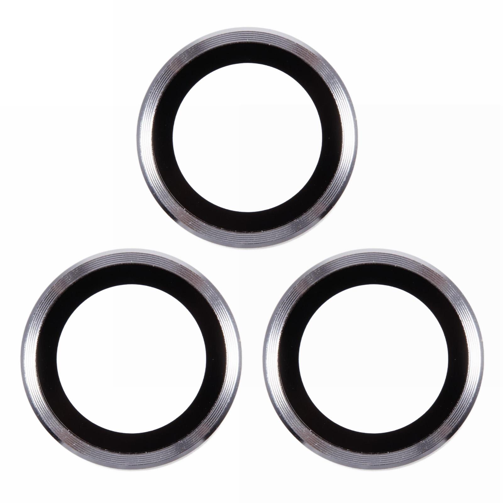 

3Pcs/Set For iPhone 16 Pro Max/16 Pro Camera Lens Protector Scratch-Resistant Corning Gorilla Glass Lens Film Black