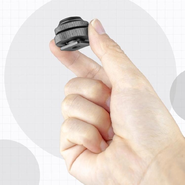 Universal Cold Shoe Adapter for DSLR Cameras Connect Flash and Microphones Easily Quick Release Adapter Converters