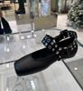 Fashion Female Footwear Round Toes Luxury Women Flats Mary Janes Shoes Allow Fashion Buckle Strap Ladies Ballet Rivets Flats Shoes