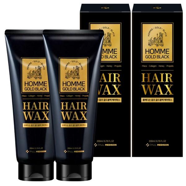 

Воск для волос Paul Madison Homme Gold Black, 2, 200 мл, лучшие мужские средства для волос из Кореи