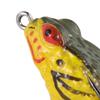 Angel-Wobbler Topwater Silikon Barschköder Lebensechte Frosch auf dem Wasser Schwimmend
