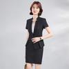 Women's Summer Professional Two-Piece Short Sleeve Suit