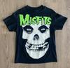 2005 Misfits Cinder Block Glow In The Dark Tshirt