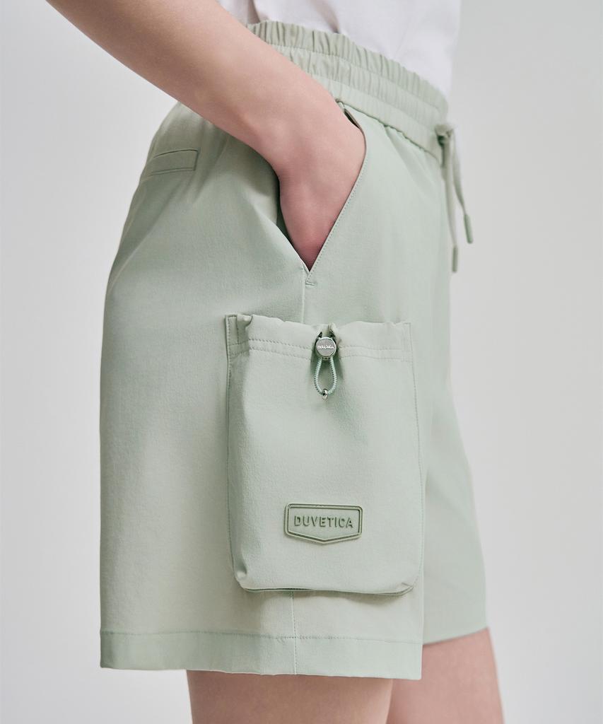 DUVETICA Cupelo (Emerald Green) (Women'S Shorts)