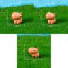 Niedliche Capybara Mini-Figur Blind Box Dekorationen Kunstharz Handwerk Spielzeug Auto Schreibtisch Ornament