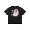 SS24 Oversized Digital Print Short Sleeve T-Shirt Women tops Black LWT0076743RT00FK11000