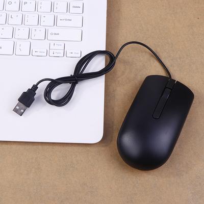 Neue Für Ms116 Optische Zuverlässige Kabelgebundene Usb-Maus Scrollrad 2 Tasten Schwarz Business Laptop Büro