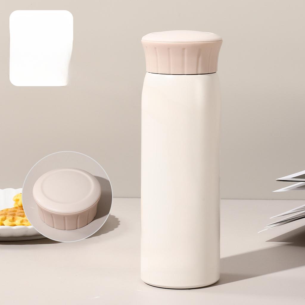 Einfacher neuer Thermosbecher aus Edelstahl, intelligente Temperaturmessung, Wasserbecher mit großem Fassungsvermögen, tragbarer Geschenkbecher für Outdoor-Sportarten für Studenten