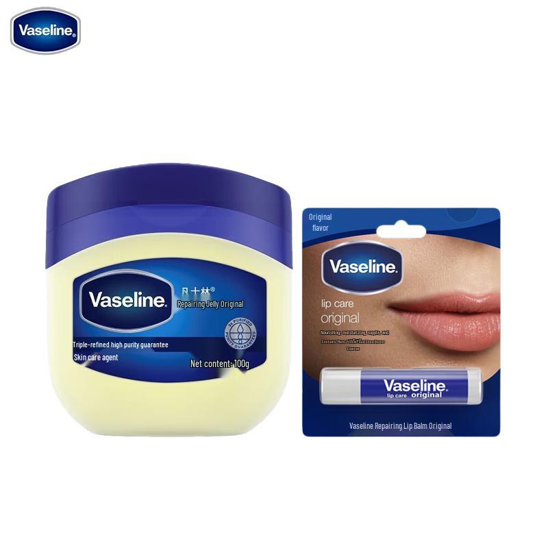 Vaseline Original Repairing Jelly & Lip Balm Set