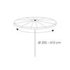 Housse de protection Deluxe Parasol de fête, env.Ø200-410