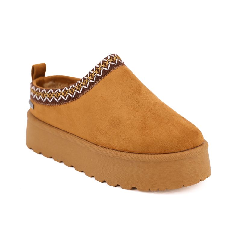 Mule doublure moutonnée semelle épaisse Femme TOM TAILOR