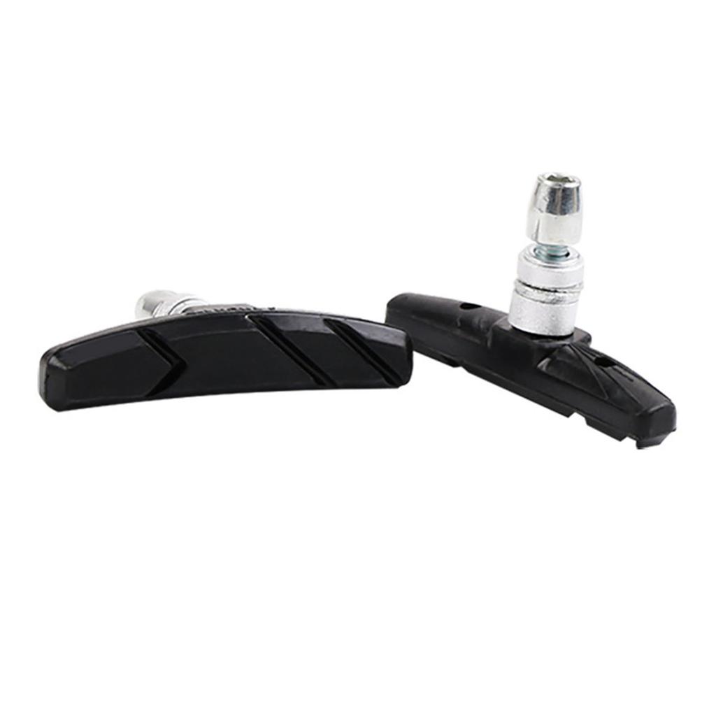 Mountain Bike Brake Block Rubber Wear Resistant Universal Bike Brake Pad Replacement