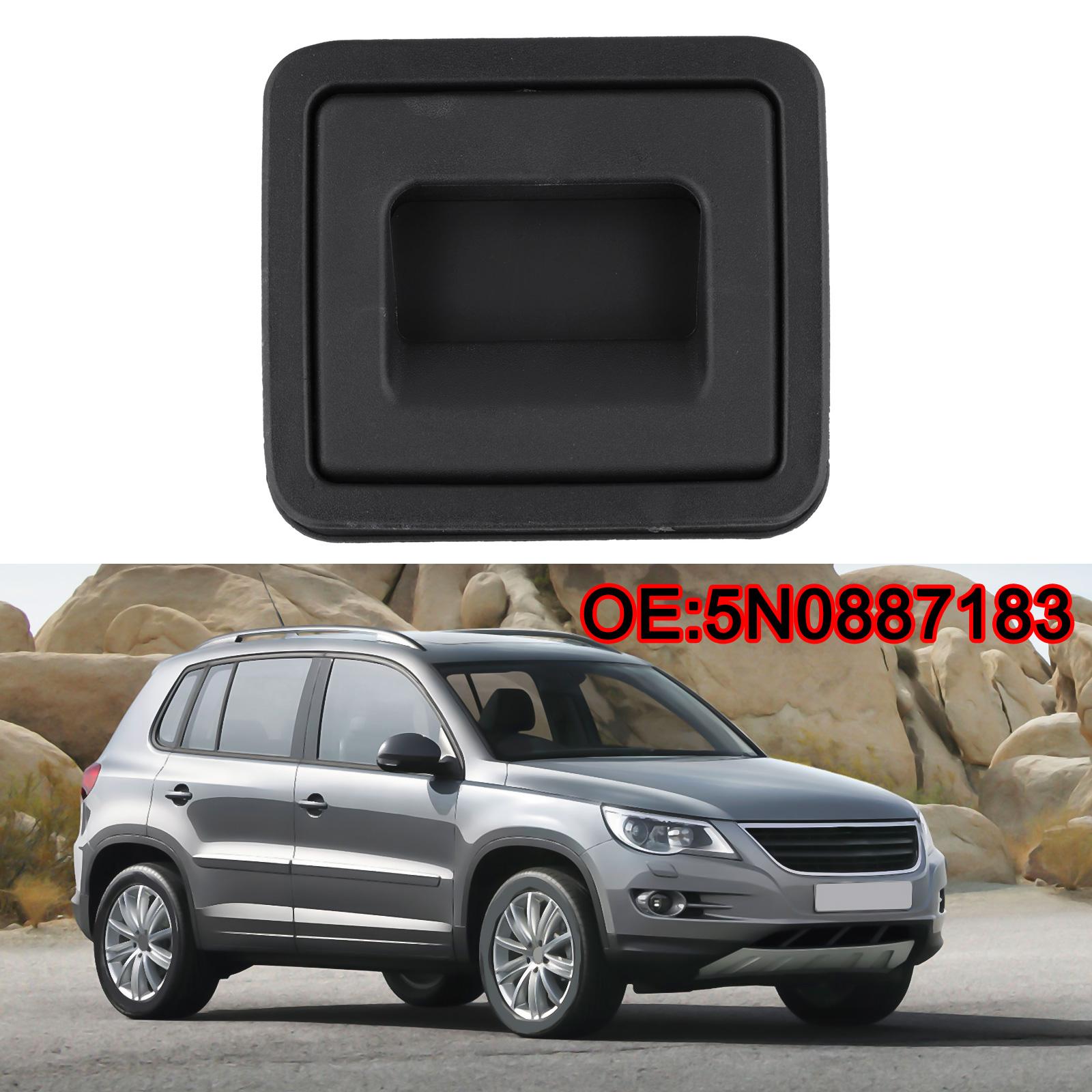 

For Tiguan 2008-2019 Installation Replacement Spare Tire Slot Cover Black Trunk Carpet Handle Cover Gate Handle China Mainland
