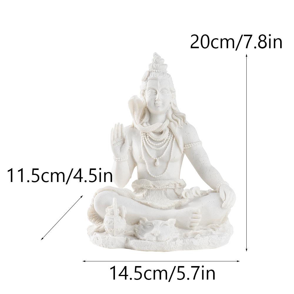 RAKKS God Shiva Southeast Asia Resin Handicraft Decoration Indian Home Table Porch Idol Buddha Decoration