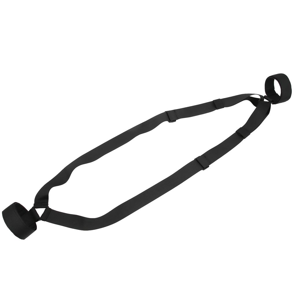 Black Retractable Keychain Telescopic Carabiner Holder AntiLost Diving Hook Key Ring