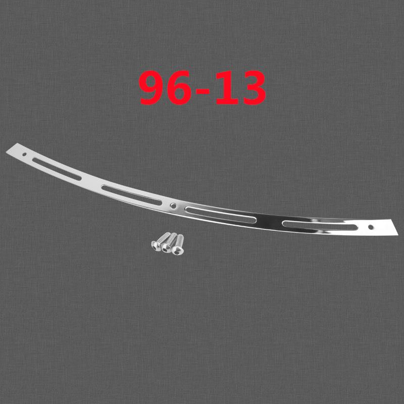 

For Harley Electra Street Tri Glide 1996-2013 2014-UP Motorcycle Black Chrome Windshield Batwing Fairing CNC Trim Windscreen
