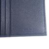 Bvlgari 283811 Bifold Wallet Navy Calfskin Mens