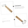 Flat Pressure Roller Wood Handle Wallpaper Roller Construction Tool Seam Rolling Tool Edge Seam Roller Enduring