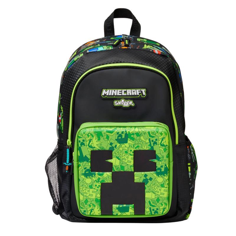 Australian Smiggle Cartoon Kids' Multi-functional School Backpack with Zipper