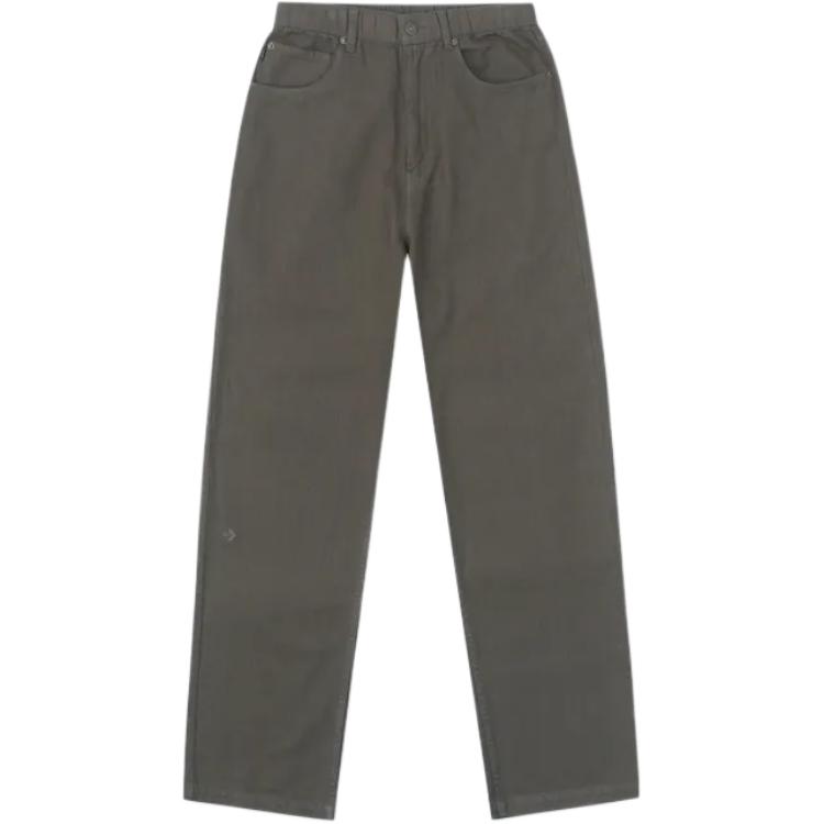 

New Converse Casual Pants Men s Concrete Gray 10027611-A02 L