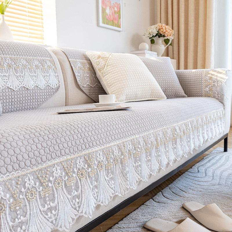 

Изготовлен из чистого хлопка, подходит для всех сезонов, не скользит и изготовлен из чистой хлопчатобумажной ткани.. Простой летний чехол для дивана, чехол для полотенца и подушка для сиденья 70*70cm