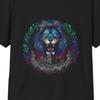 Colorful Roaring Lion T Shirt Vibrant Head Forest Wreath Versatile Homme Soft Stylish Breatha