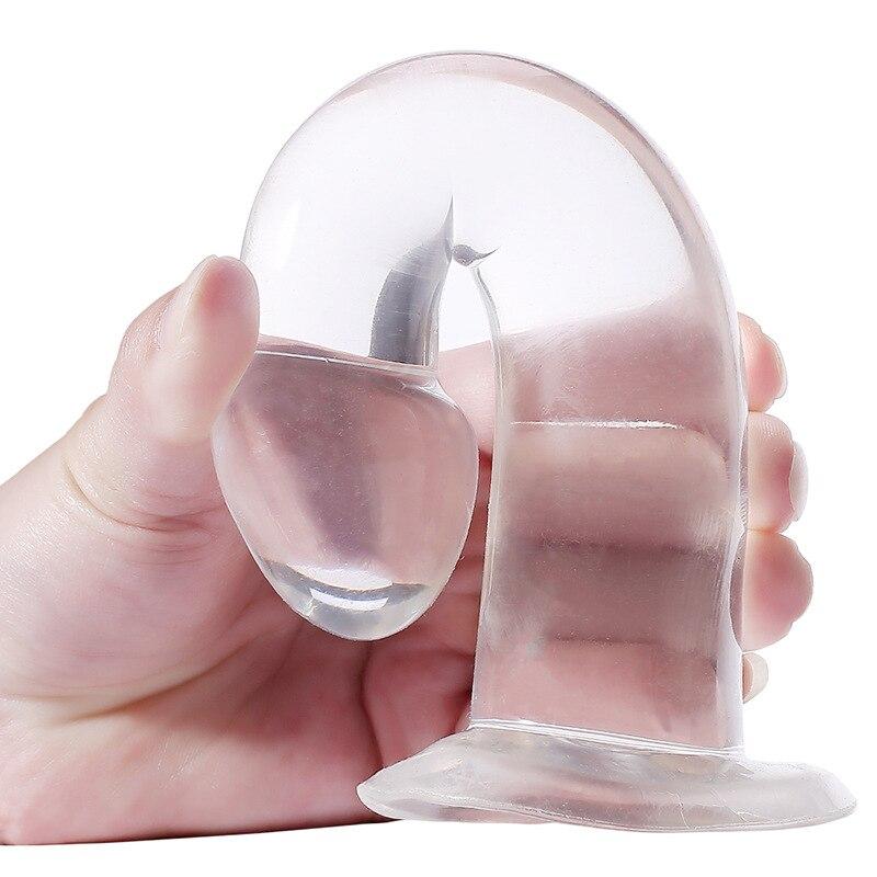 Sex Games Transparent Penis Lesbian Ultra Elastic Harness Belt Strap On Dildo for Women Couples Vagina Anal Sex