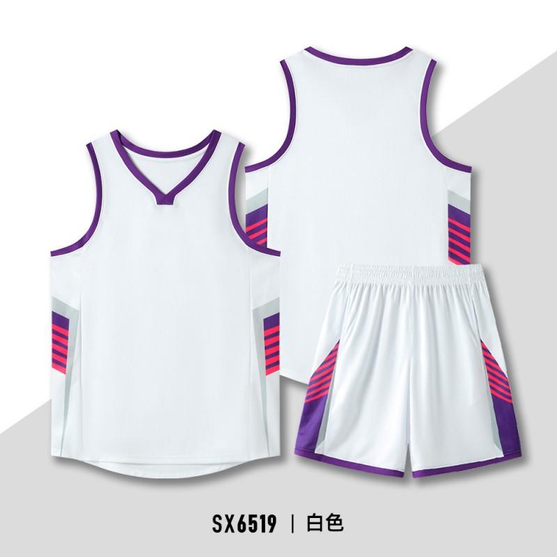 Unisex Basketball Jersey Set Loose Fit Training Uniform Team Sports Wear