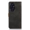 KHAZNEH For Honor 200 Pro 5G Case PU Leather Phone Cover Stand View Magnetic Clasp Protect