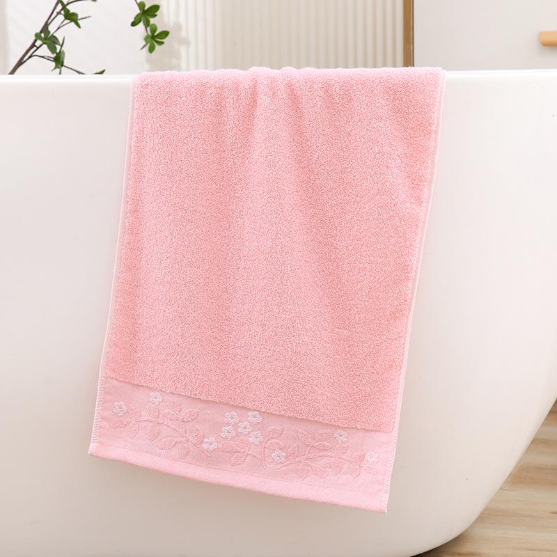 A-Class Pure Cotton Towel for Men & Women - Bath, Face, Home & Souvenir 35*75cm розовый