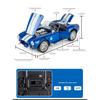 1/22 Ford Shelby Cobra 427 S/C 1965 Modello in Lega Macchinina Giocattolo Diecasts Fusione in Metallo Macchinina con Suono e Luce Giocattoli per Bambini Veicolo