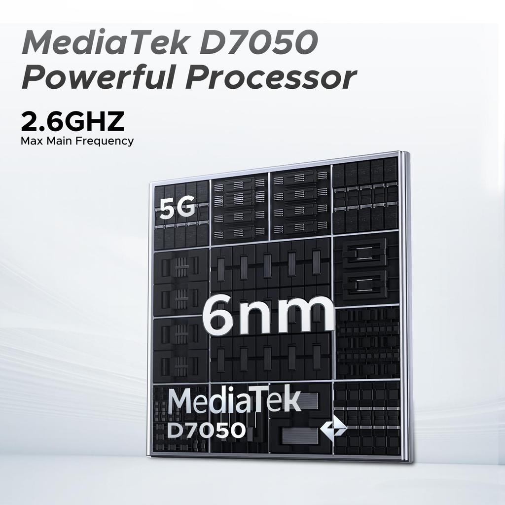 DOOGEE Blade GT Odolný smartphone, 32GB+256GB/2TB, 120Hz 6,72'' FHD+, Dynamický efekt LED světla