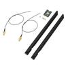 WiFi 6E Wireless Card M.2 NGFF Bluetooth 5.2 4200Mbps Tri Band 2.4Ghz 5Ghz 6Ghz Network Adapter Include 8dBi Antenna