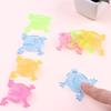 Jumping Frogs 50pcslot Toys Mini Transparent Plastic Children Finger Action Training Toy Birthday Party Favors Little Gifts