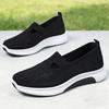 Women Shoes Spring Elderly Mom Shoes Breathable Soft Sole Slip On Casual Shoes Walking Shoes Casual Daily Comfortable Lightweight Sneakers