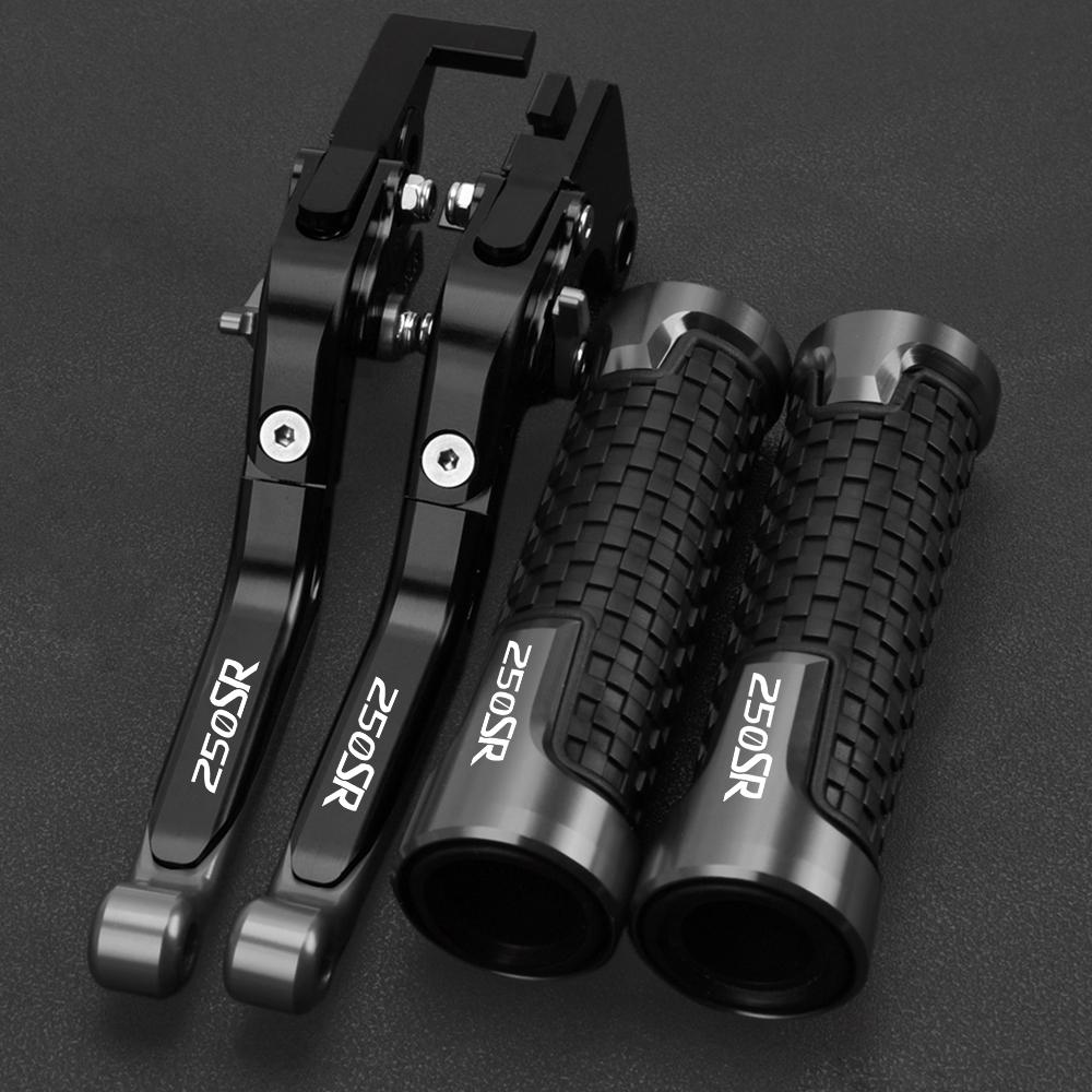 Moto Adjustable Extendable Brakes Clutch Lever Handle Bar Hand Grips Ends Hand Brake For CFMOTO CF MOTO 250SR 250