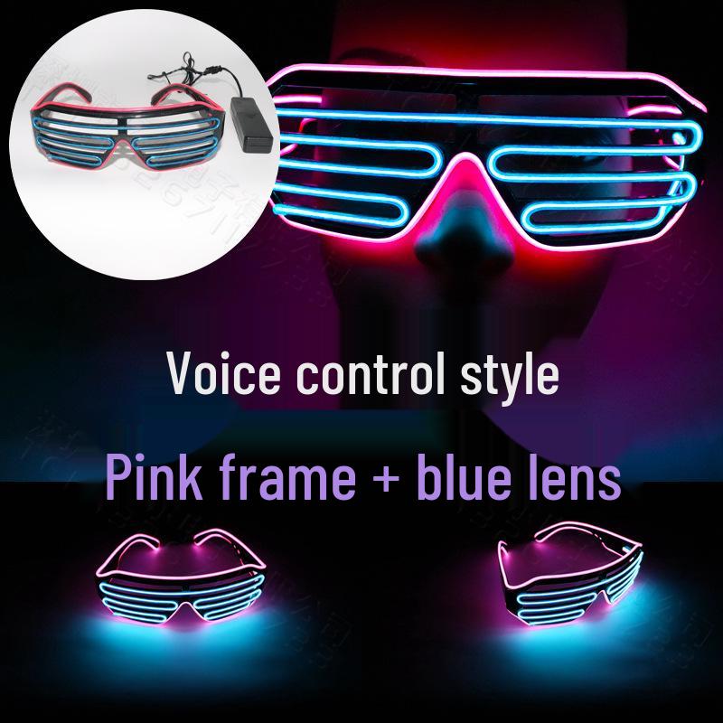 LED Light-Up Party Glasses for Stage Performances and Events