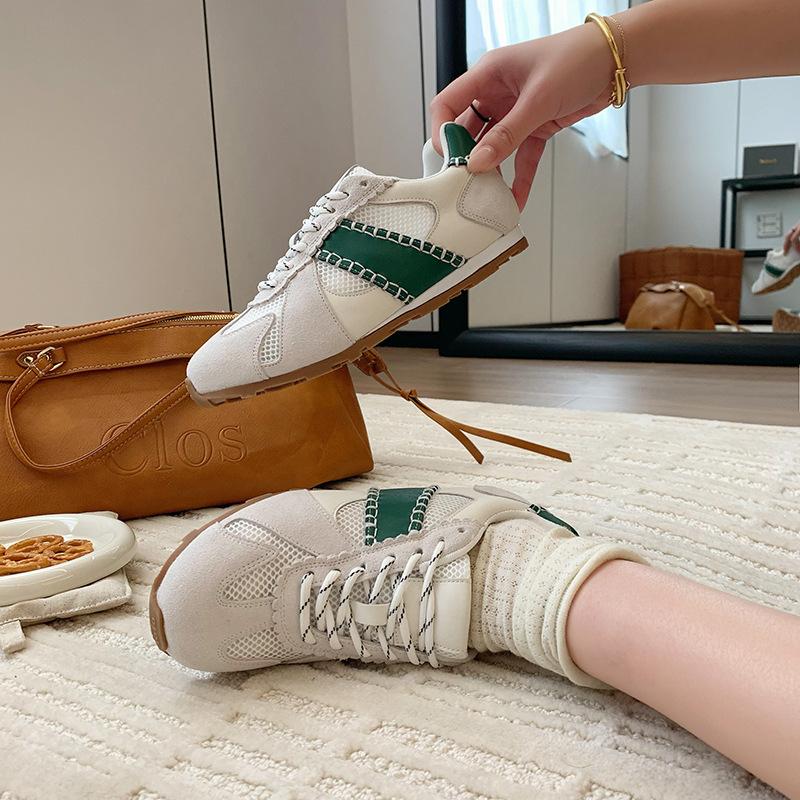 

Женская спортивная повседневная легкая удобная нескользящая мягкая эластичная сетчатая дышащая поддержка свода стопы модная обувь для тренировок 40 бежевый