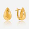 Niche high-end water drop earrings, autumn and winter earrings, accessories