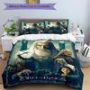 Lord Rings Two Towers Print 3Pcs Bedding Setduvet Cover With 2 Bedropillowcase Home Birthday Gift