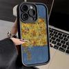 Phone Case for iPhone 17 Air 16E 15 16 Pro Max Retro Denim Pattern Cover 14 Plus 13 12 Mini Soft Shell Silicone Fundas