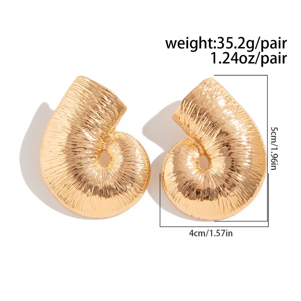 Irregular Alloy Earrings Fashion Sense Geometric Earring Set New Style Light Luxury Style Fashion Commuting Party for Woman