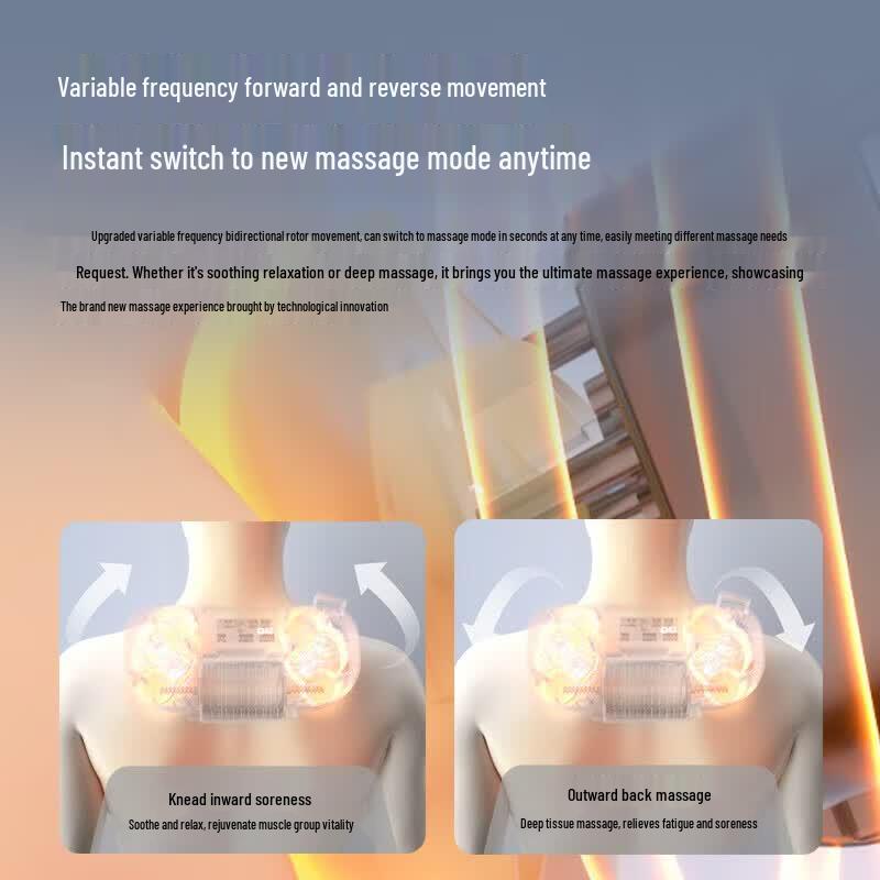 WOLONOW Multi-Function Neck and Waist Massager CN plug (adapter included)