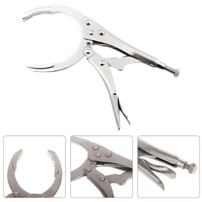 Clamp Filter Wrench Oil Grid Wrench Oil Change Adjustable Multi-Function Engine Oil Filter Wrench Car Disassembly Tool Repair