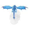 3D Printed Blue Ice Dragon Lamp Novel Creative Battery Operated Desk Lamp Decor Breathing Night Light Ornament for